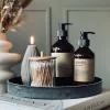 VIAMAJA Interiør|Fad / Bakker<Rund fad / bakke i beton look - Mellem
