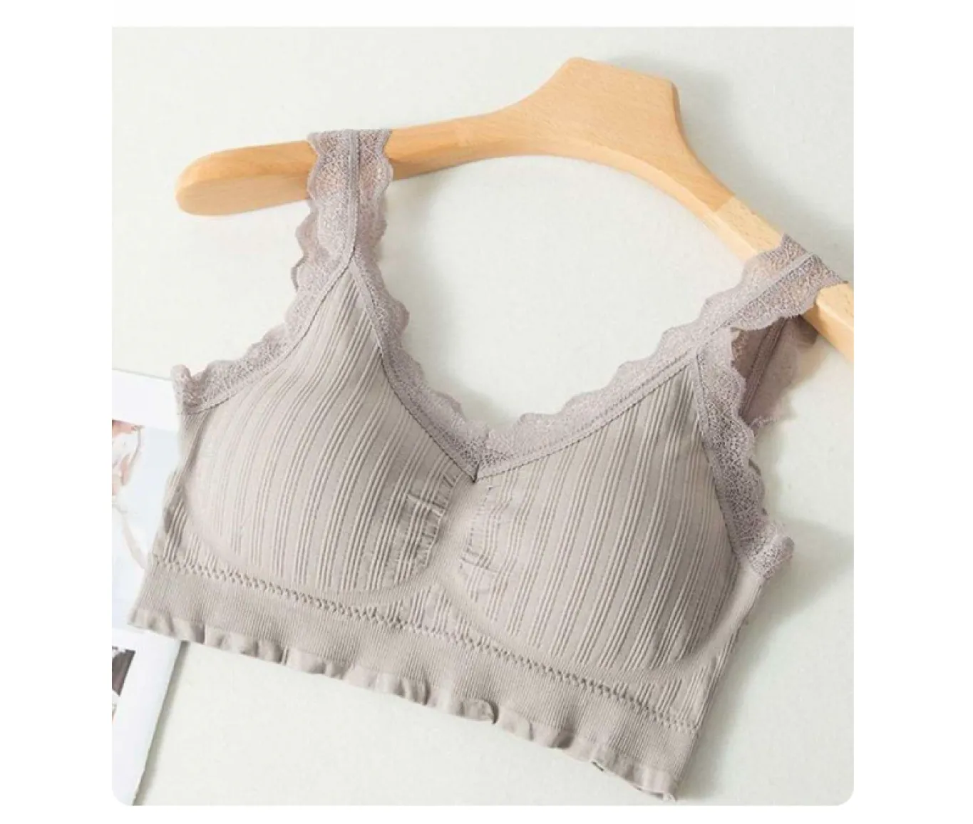 VIAMAJA Shapewear<Seamless bh m. blondekant - Nude