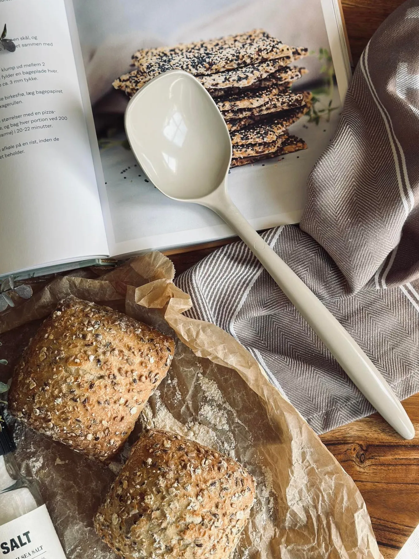 VIAMAJA Bestik Og Køkkenredskaber<Serverings-ske - Dansk Design Klassiker - Humus