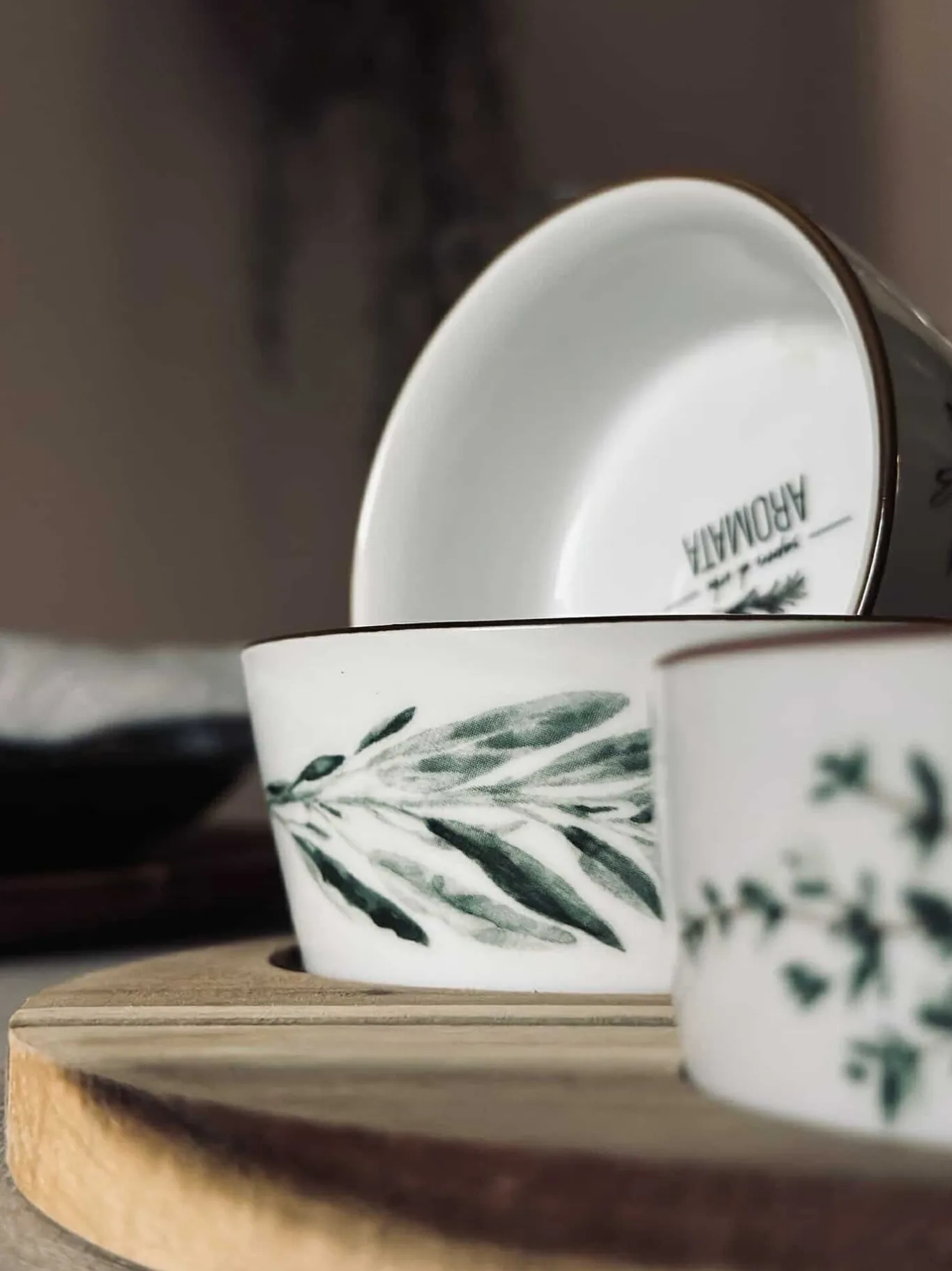 VIAMAJA Fad / Bakker|Porcelæn Og Stentøj<Serveringssæt Rund- 4 dele