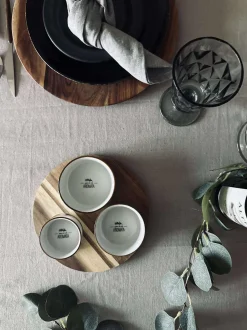 VIAMAJA Fad / Bakker|Porcelæn Og Stentøj<Serveringssæt Rund- 4 dele