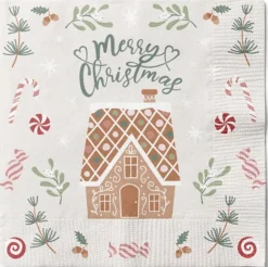 VIAMAJA Jul<Servietter 20 stk – Gingerbread