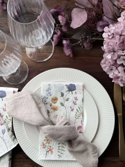 VIAMAJA Højtider<Servietter Flora - 20stk.