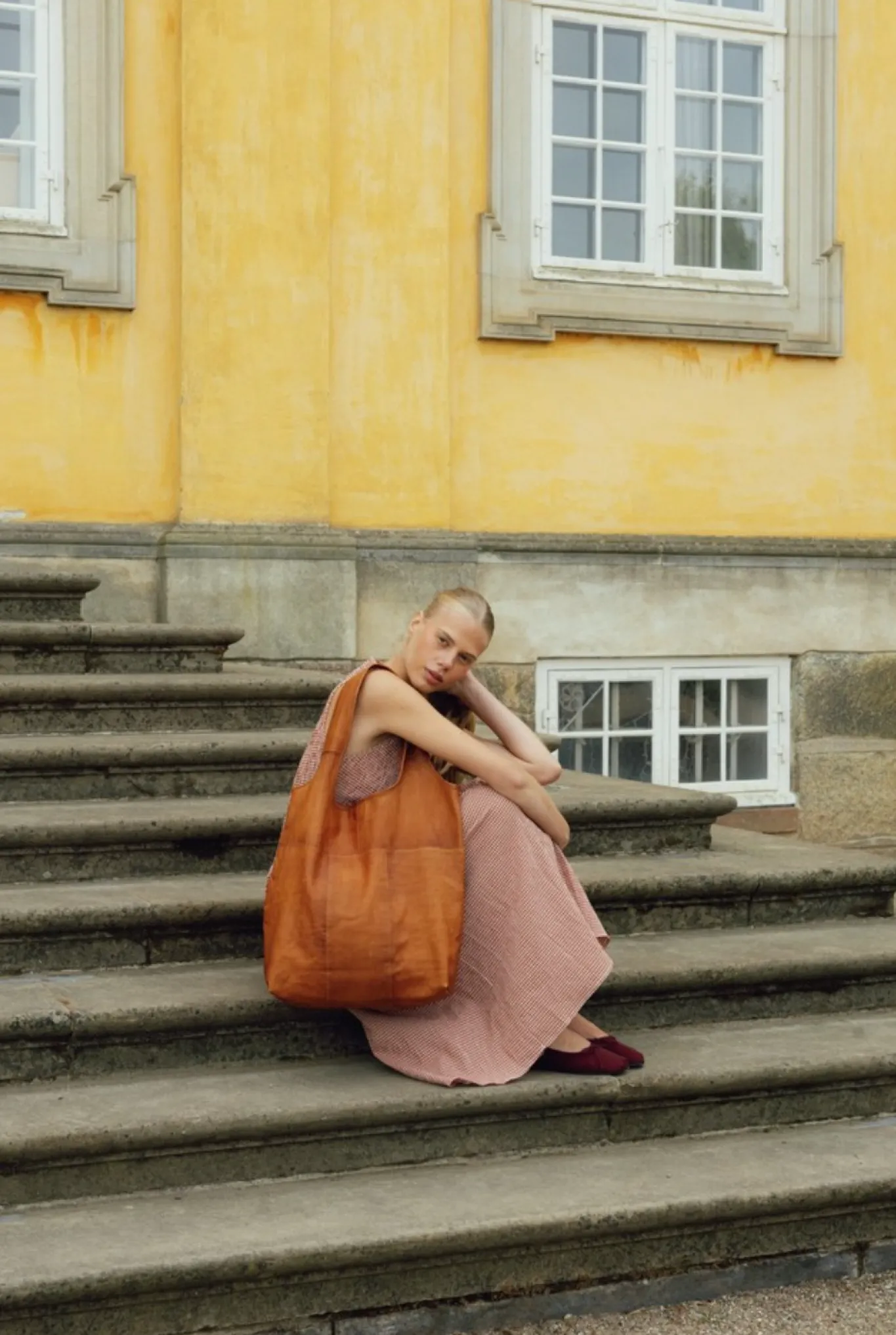 VIAMAJA Læder Tasker|Skuldertasker<Shopper – Cognac