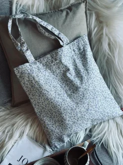 VIAMAJA Kanvas Tasker|Shoppere<Shopper - Tiny flora