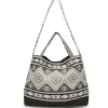 VIAMAJA Skuldertasker|Shoppere<Shopper Black boheme – Perfekt til yoga