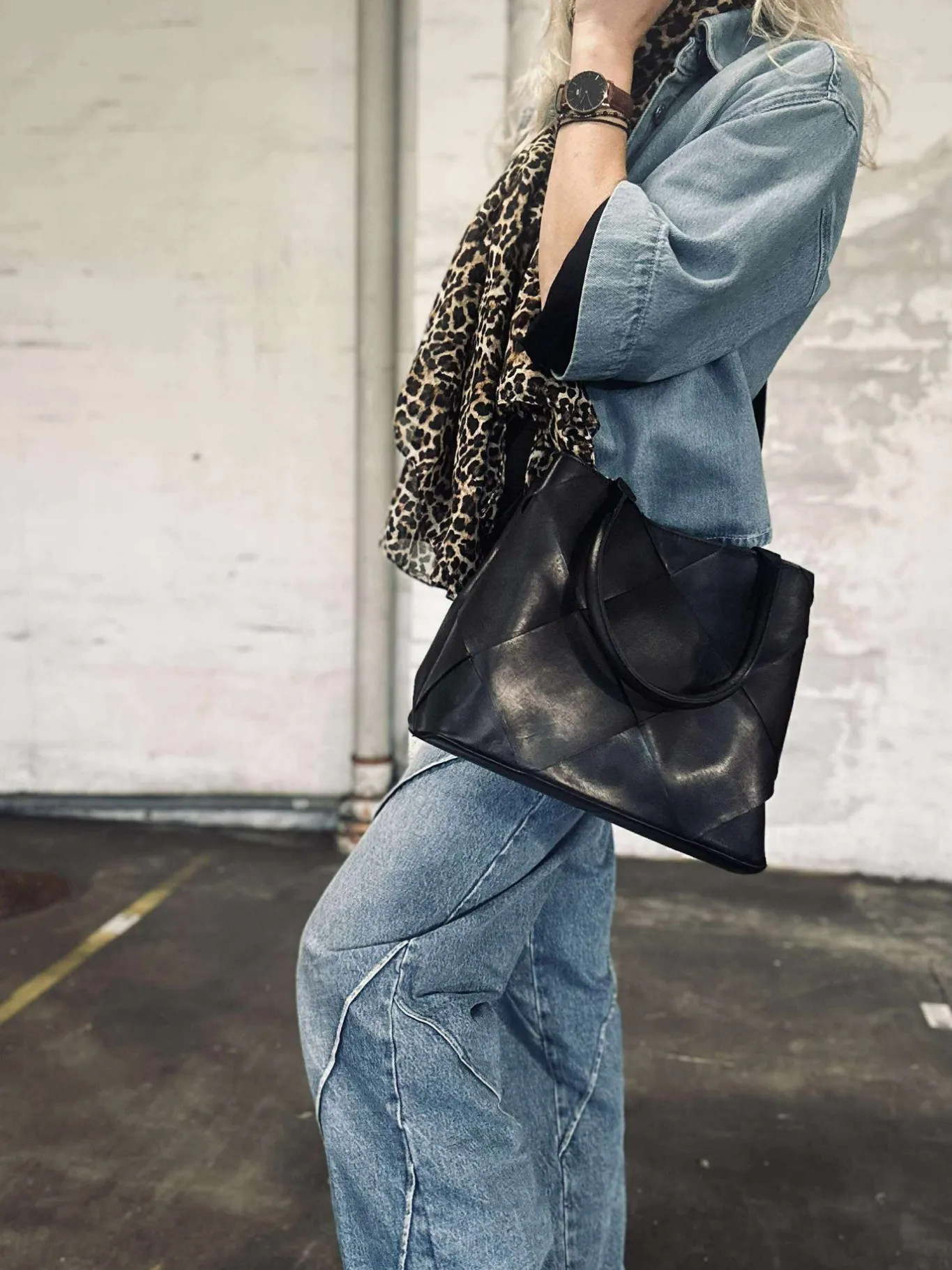 VIAMAJA Skuldertasker|Shoppere<Shopper black delux