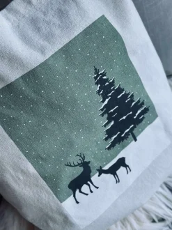 VIAMAJA Kanvas Tasker|Skuldertasker<Shopper Christmas Nature