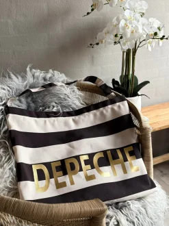 VIAMAJA Skuldertasker|Shoppere<Shopper Depeche - Strib