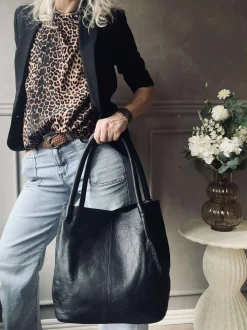 VIAMAJA Skuldertasker|Shoppere<Shopper Helena – Black