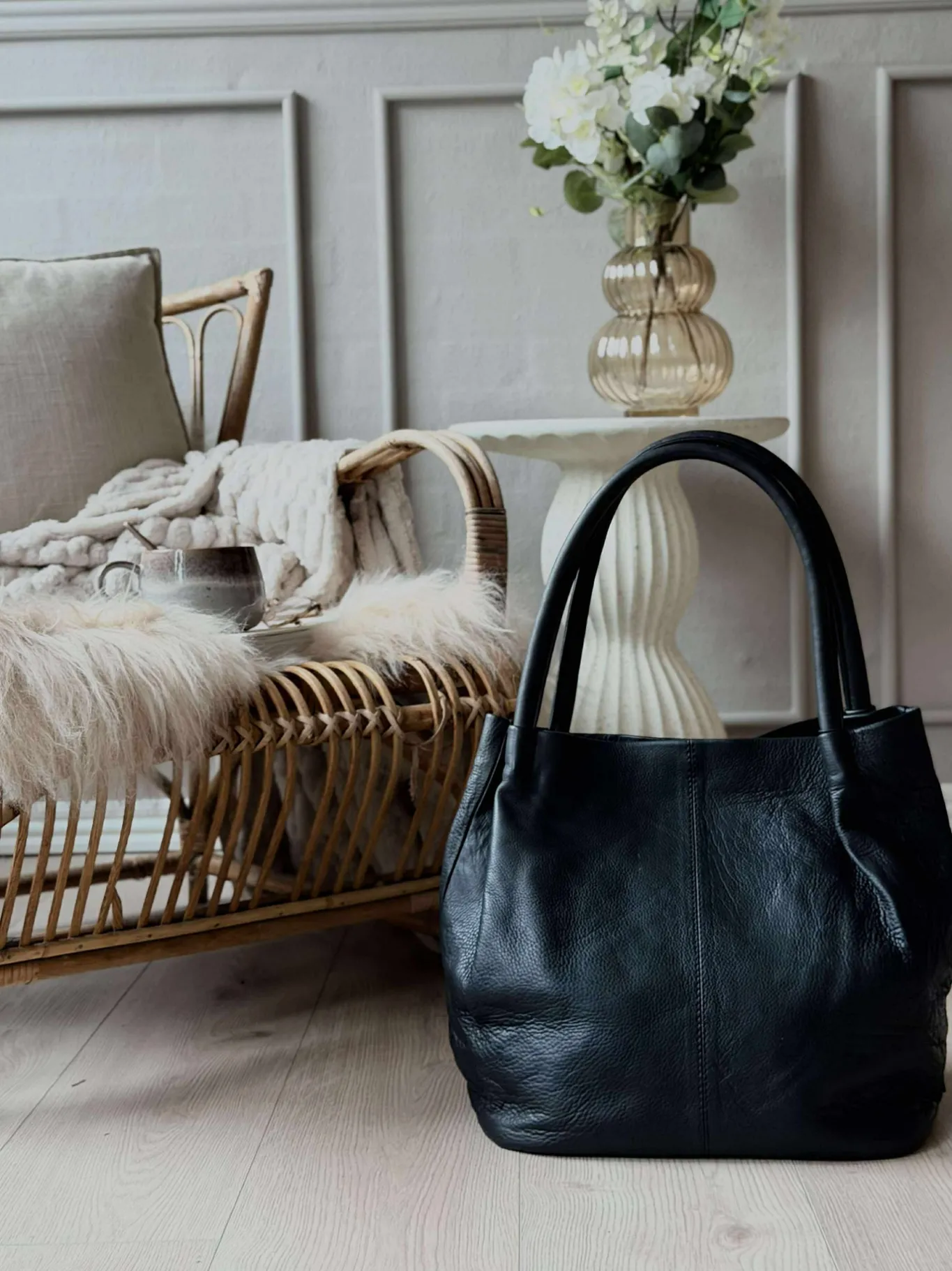 VIAMAJA Skuldertasker|Shoppere<Shopper Helena – Black