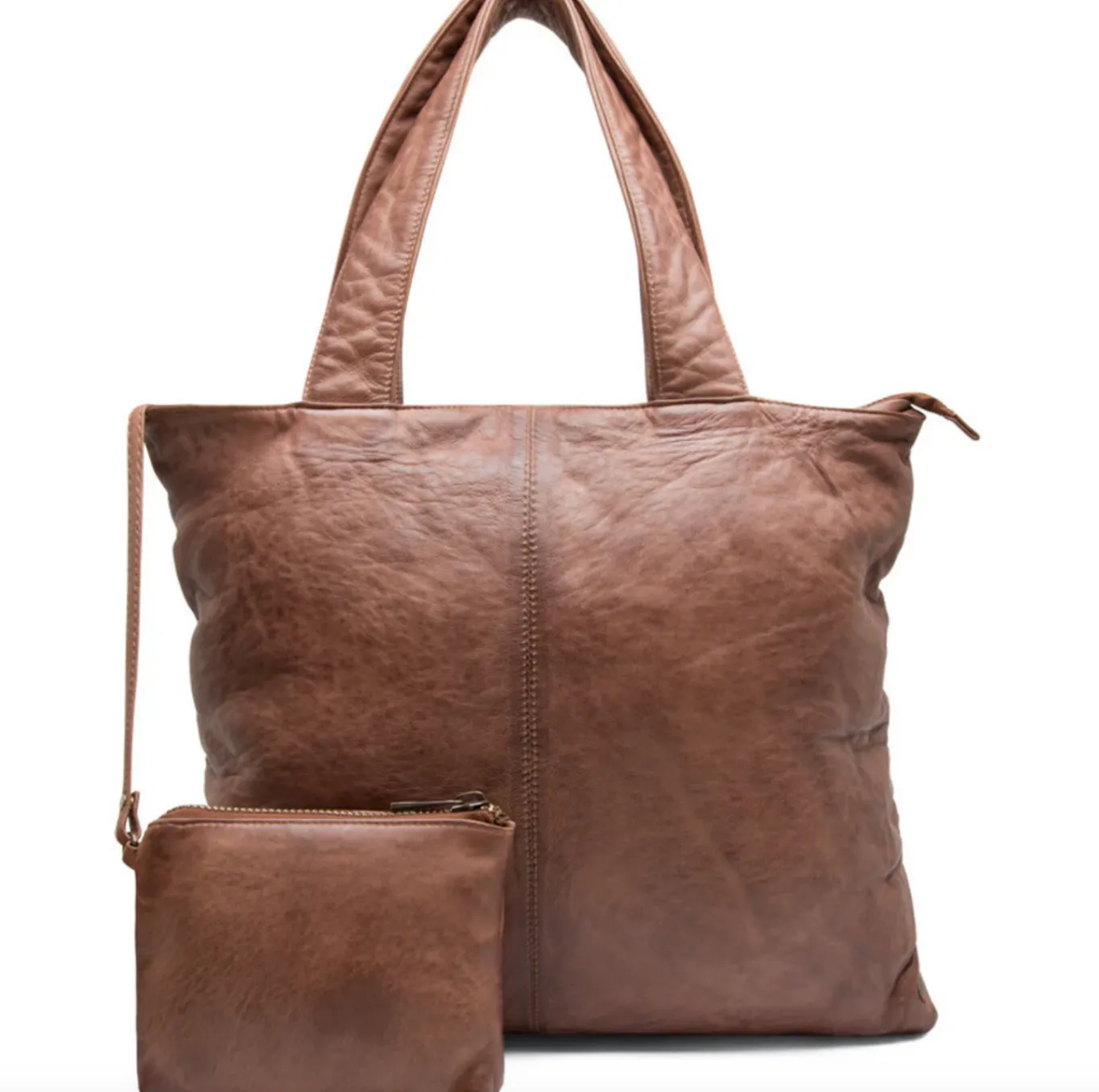 VIAMAJA Skuldertasker|Shoppere<Shopper ink clutch MILLE - Chestnut