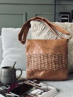 VIAMAJA Skuldertasker|Shoppere<Shopper Lux Handmade - Camel