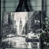 VIAMAJA Shoppere<Shopper m. motiv - grå mix