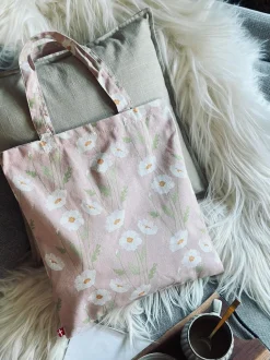 VIAMAJA Kanvas Tasker|Shoppere<Shopper Poppy rose