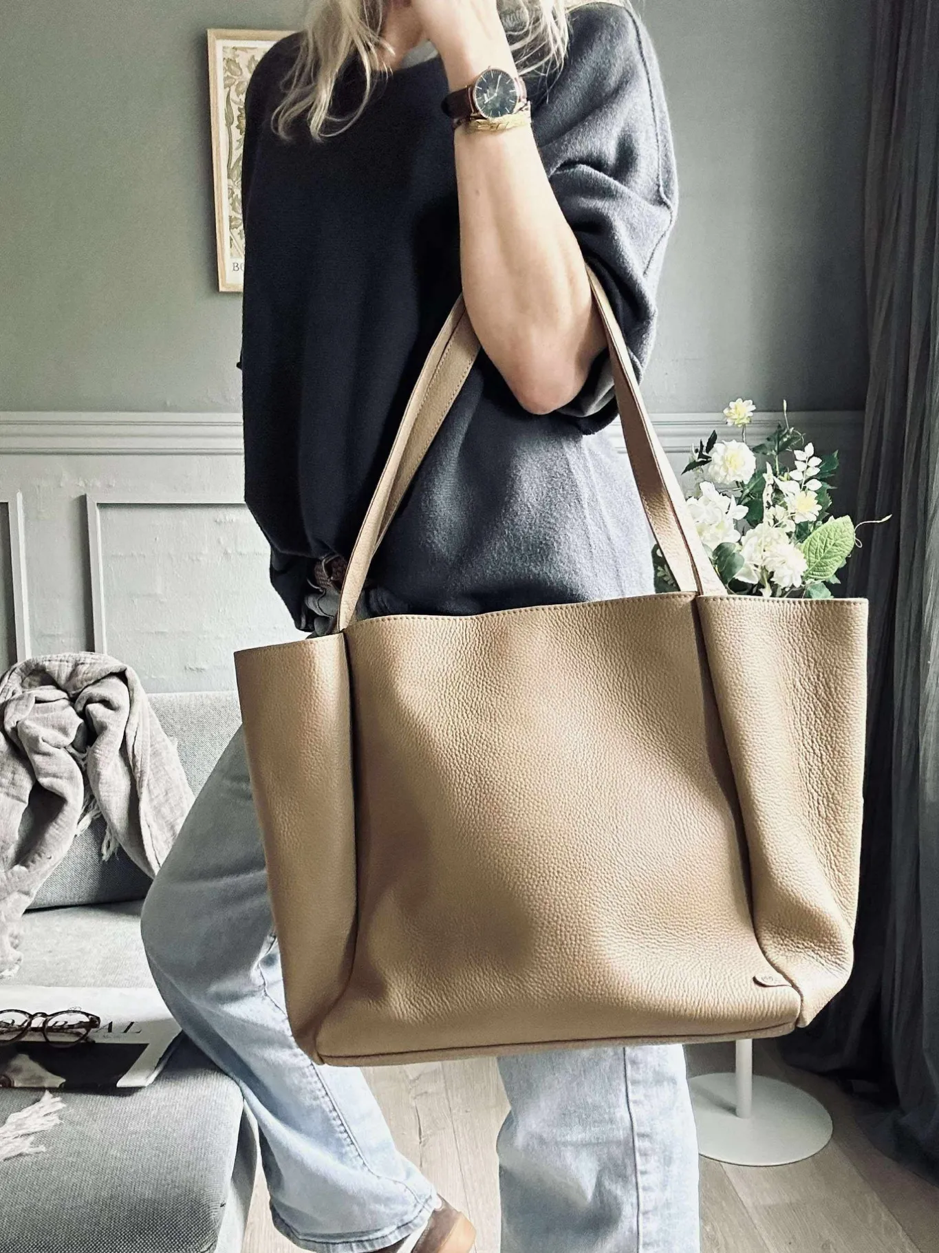 VIAMAJA Shoppere<Shopper Soya - Camel