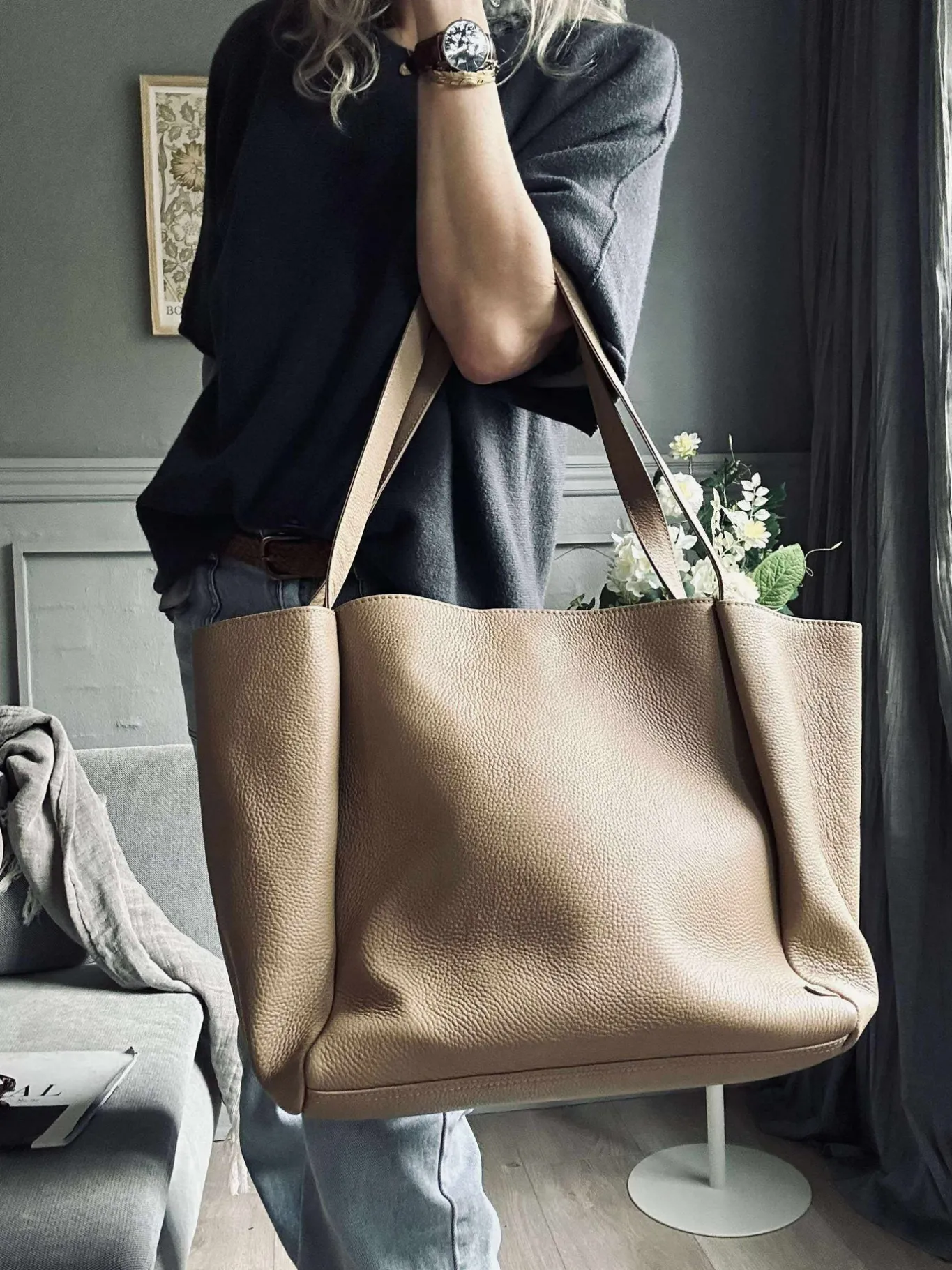 VIAMAJA Shoppere<Shopper Soya - Camel