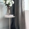 VIAMAJA Borde<Sidebord - Sand metal