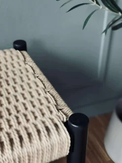 VIAMAJA Stole|Bænke Og Daybeds<Skammel Bøg natur / sort