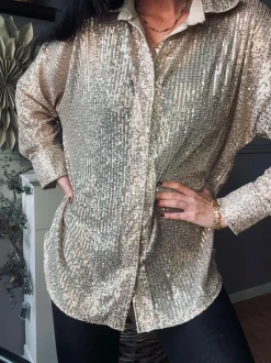 VIAMAJA Skjorter<Skjorte Champagne