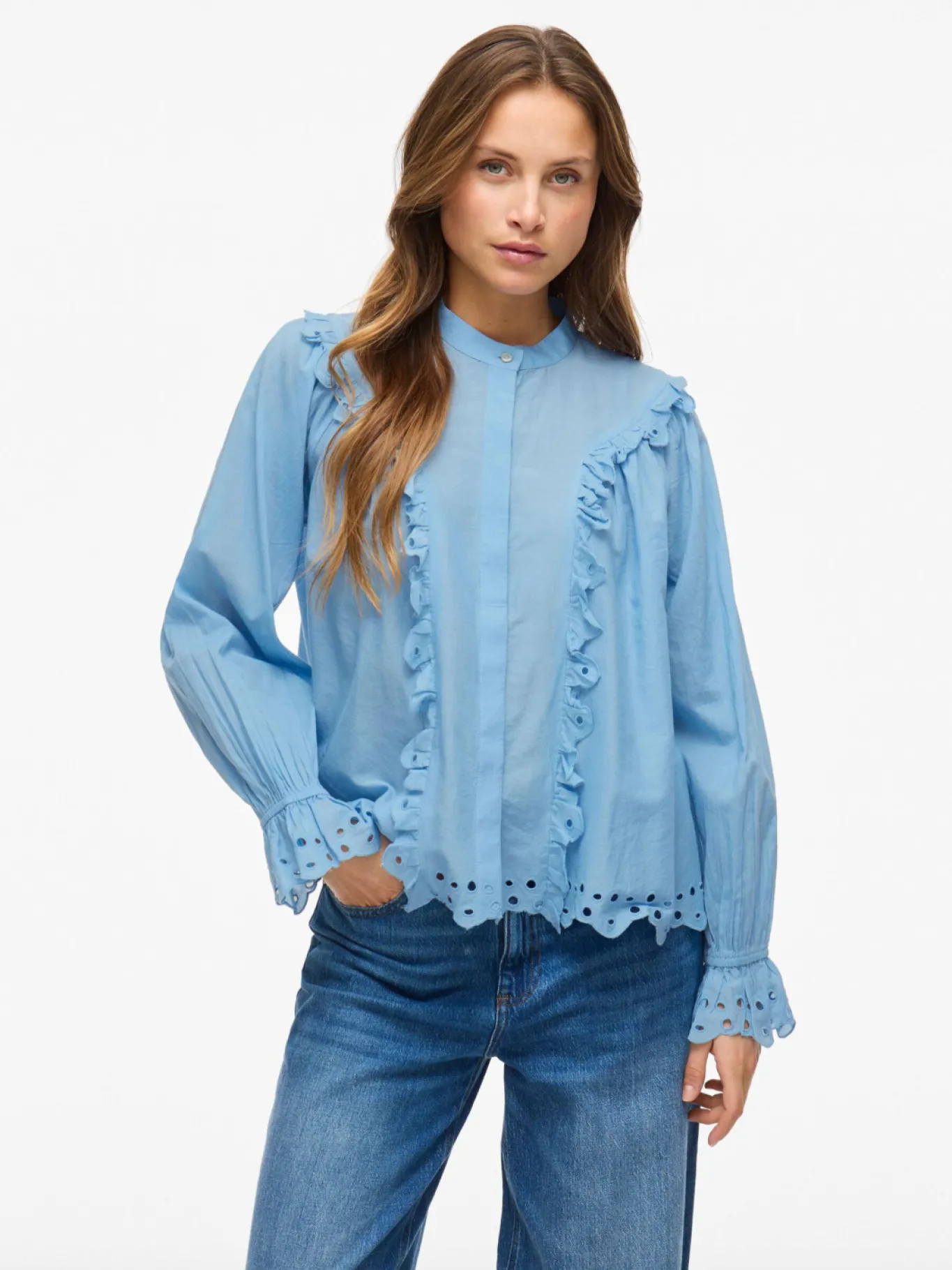 VIAMAJA Skjorter<Skjorte Sally blue