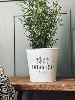 VIAMAJA Urtepotter|Havekrukker<Skjuler til blomster - Hvid
