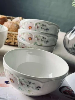 VIAMAJA Porcelæn Og Stentøj|Skåle Og Tallerkener<Skål Flora Lilla