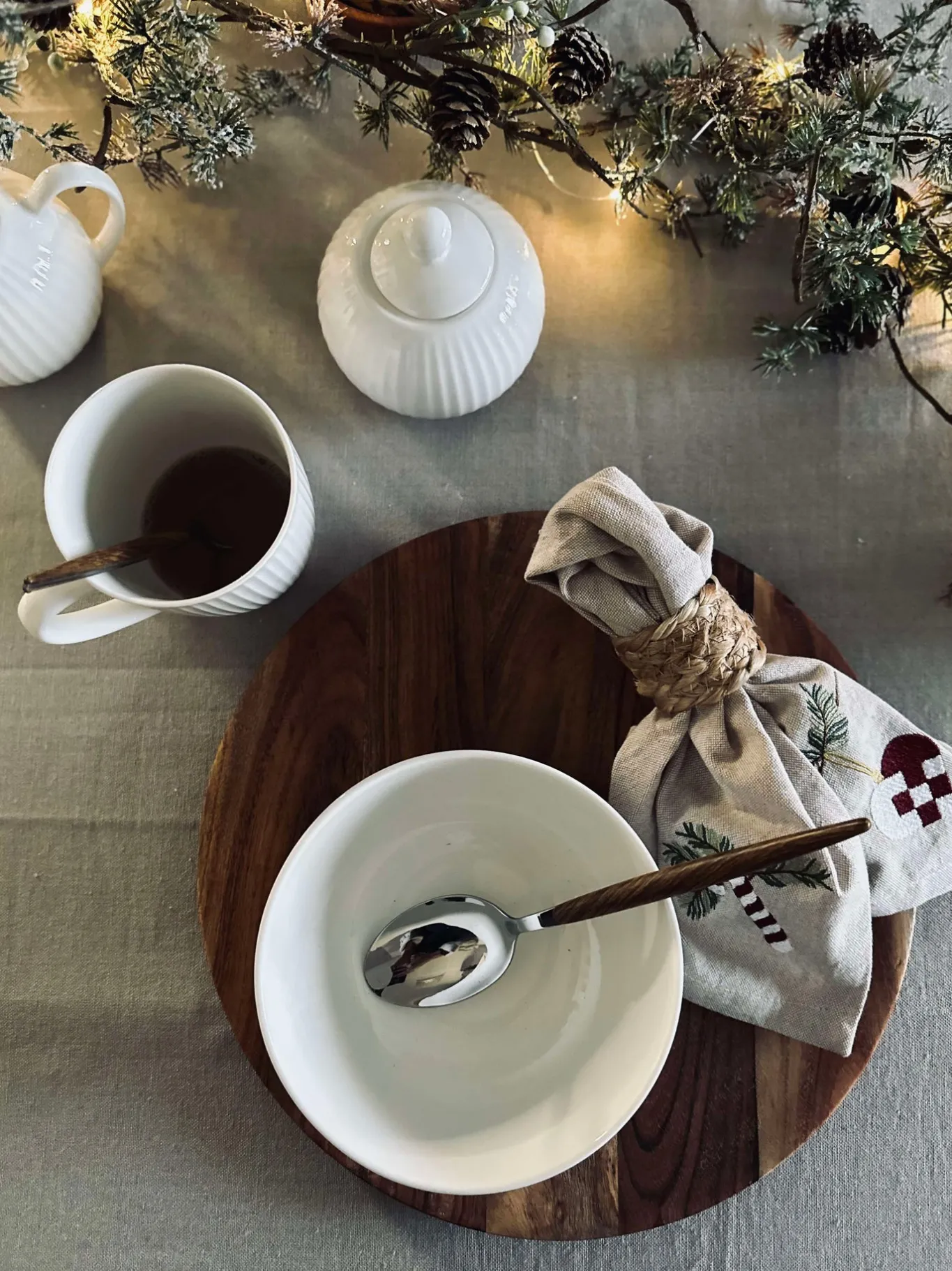 VIAMAJA Porcelæn Og Stentøj|Skåle Og Tallerkener<Skål Riflet - Porcelæn