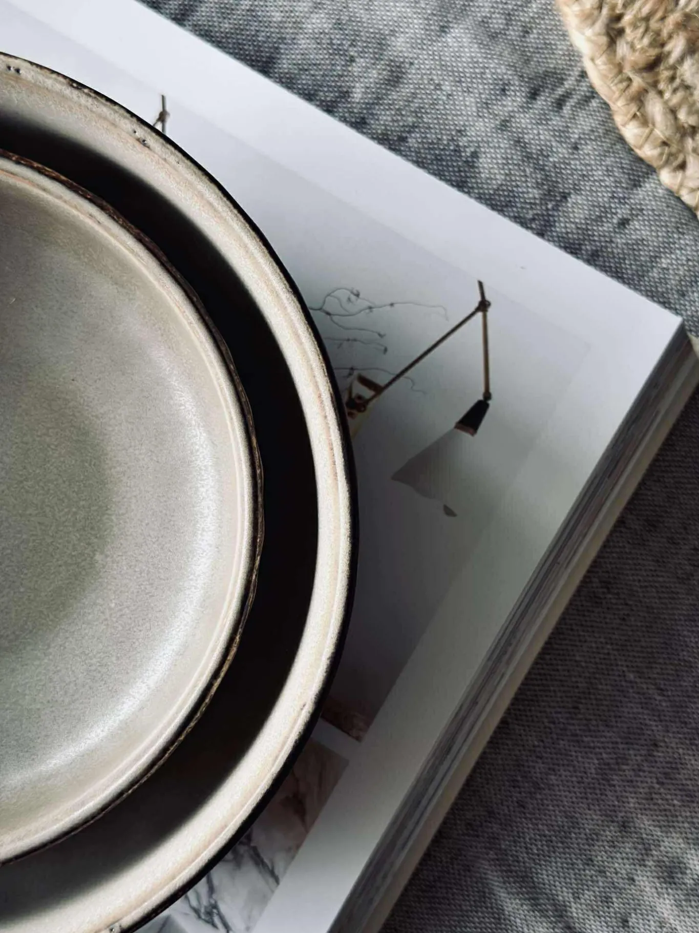 VIAMAJA Porcelæn Og Stentøj|Skåle Og Tallerkener<Skål VIGA strib stentøj - Mat brun 12cm