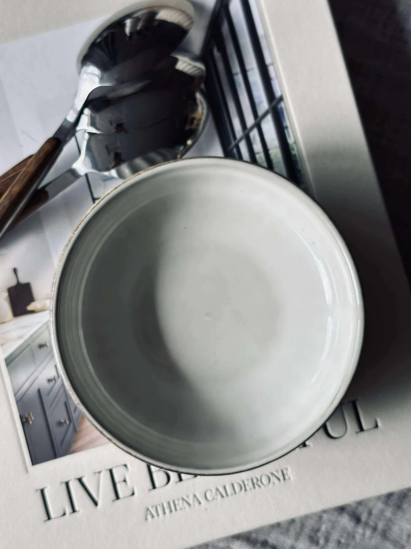 VIAMAJA Porcelæn Og Stentøj|Skåle Og Tallerkener<Skål VIGA strib stentøj - Sand flere størrelser