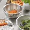 VIAMAJA Skåle Og Tallerkener|Rustfrit Stål<Skåle med snittelåg og dørslag - Rustfrit stål