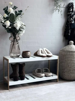 VIAMAJA Entremøbel|Skoreol<Skoreol i bambus - 2 hylder