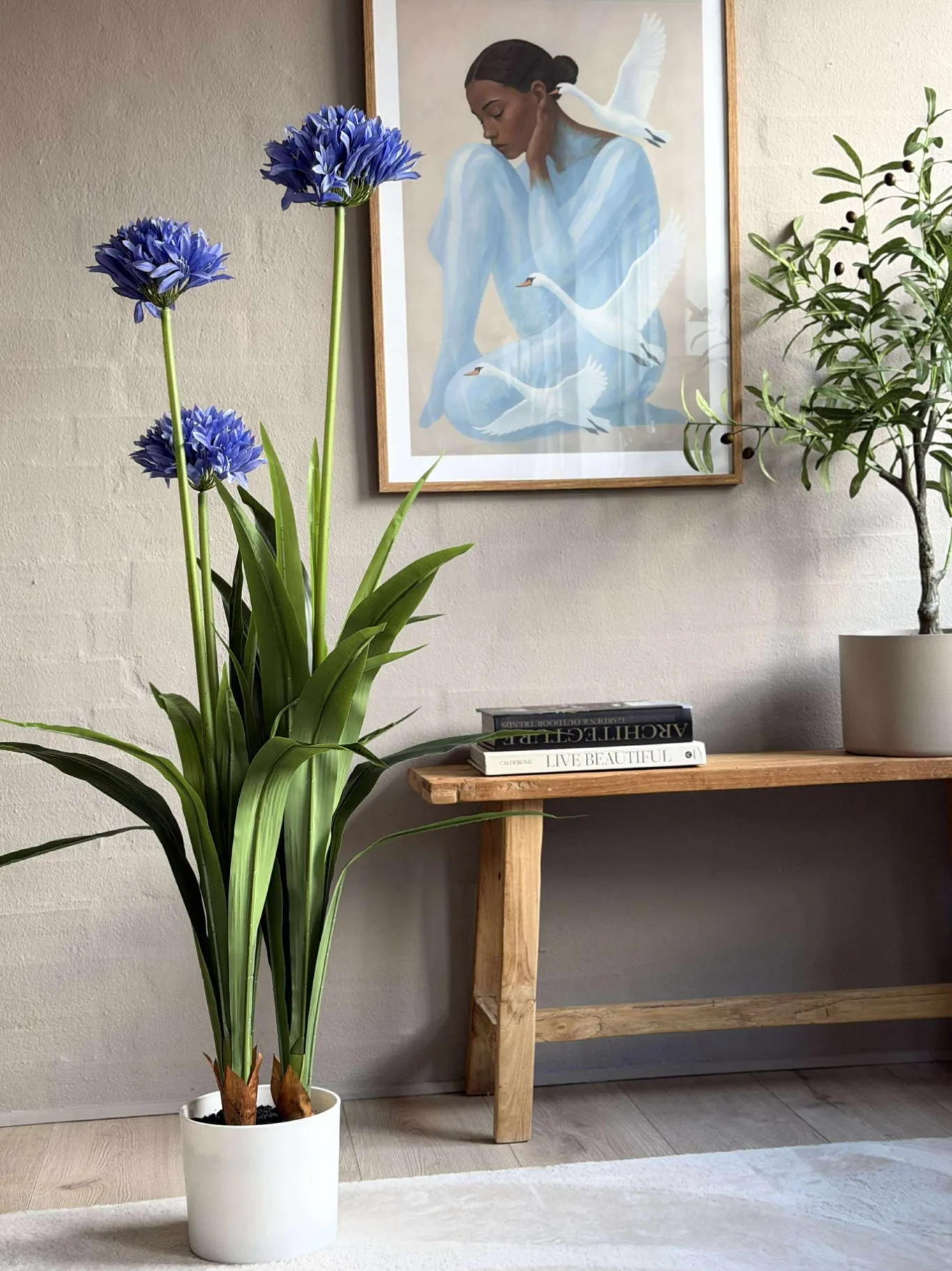 VIAMAJA Blomster<Skærmlilje 120cm - flere farver