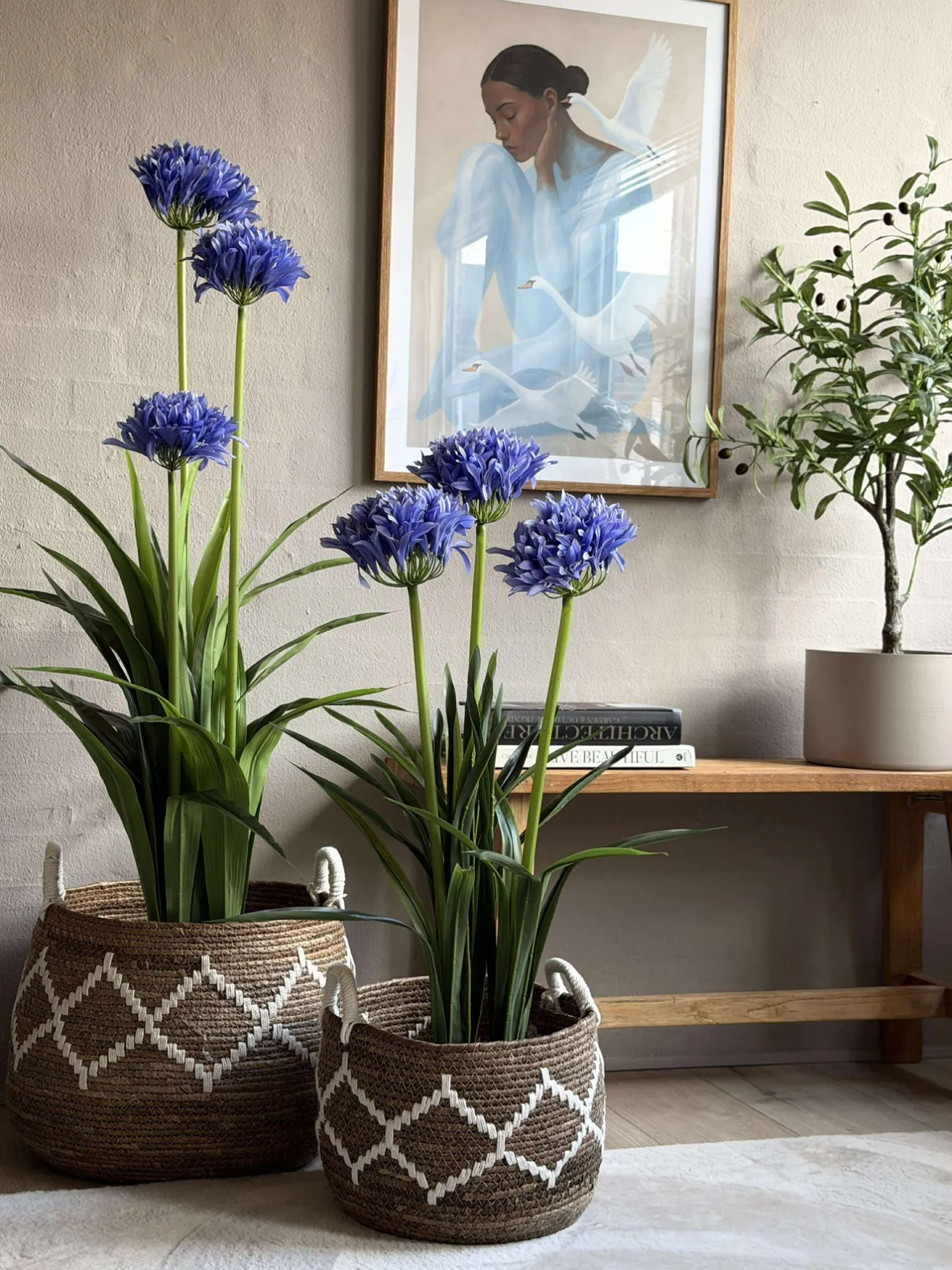 VIAMAJA Blomster<Skærmlilje 80cm - flere farver