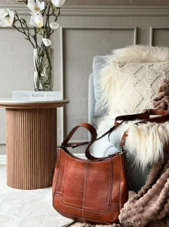 VIAMAJA Læder Tasker|Skuldertasker<Skuldertaske Neri Small - Walnut