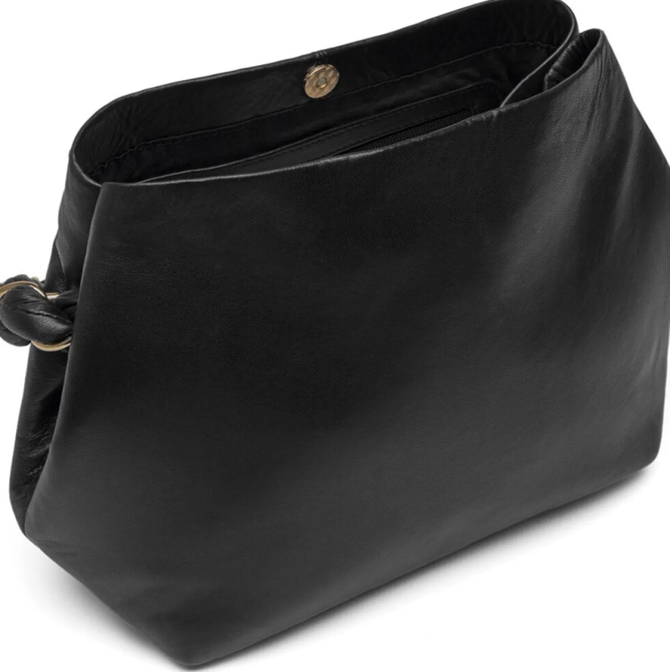 VIAMAJA Cross Body|Læder Tasker<Skuldertaske SALLY Black / Gold