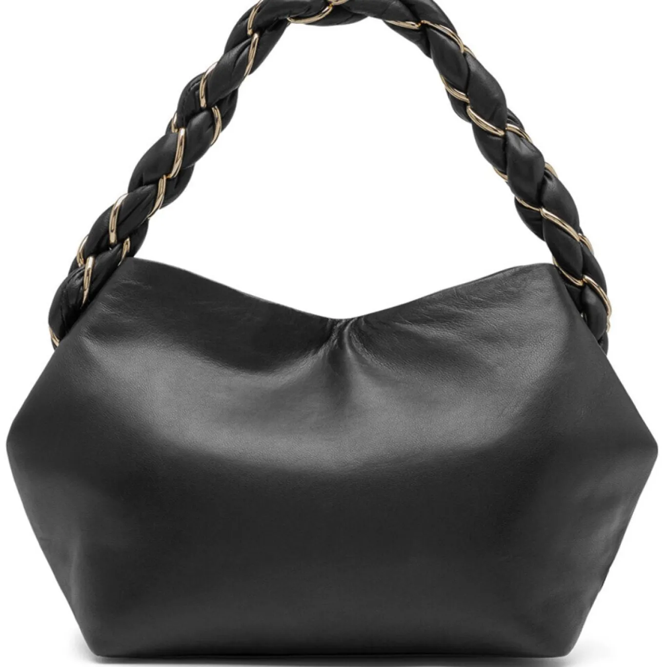 VIAMAJA Cross Body|Læder Tasker<Skuldertaske SALLY Black / Gold