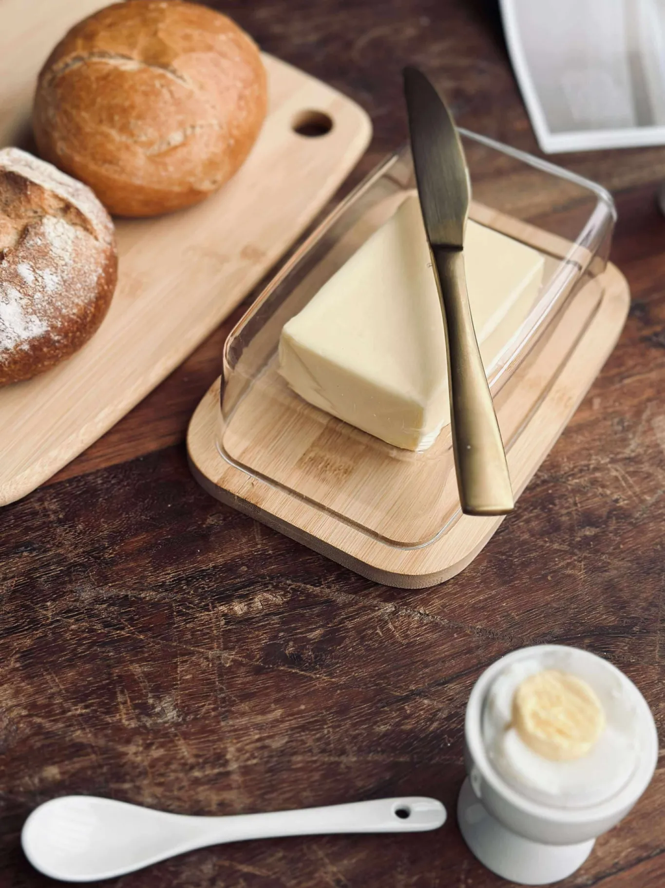 VIAMAJA Skærebrætter|Alt Til Tapas<Smørboks bambus