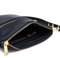 VIAMAJA Clutch|Cross Body<Smuk læder clutch - LADY Midnight Blue