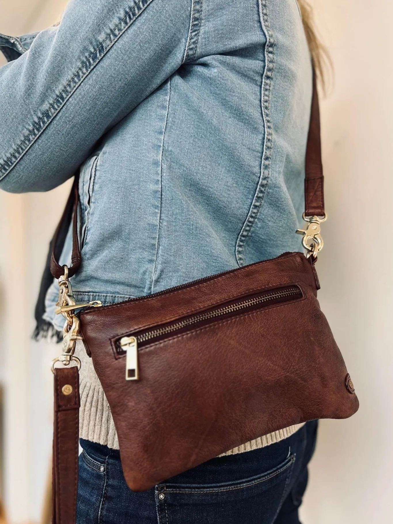 VIAMAJA Clutch|Cross Body<Smuk taske / clutch - VIGA Brandy