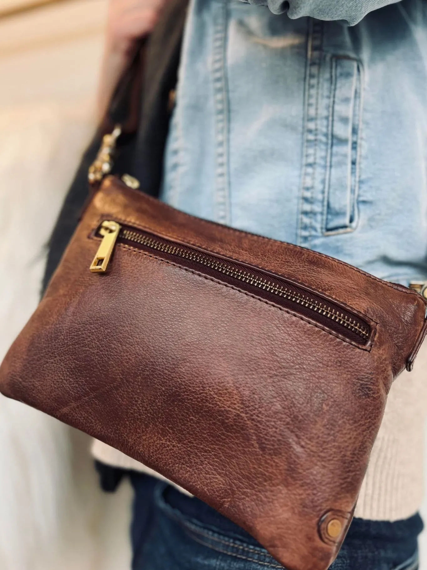 VIAMAJA Clutch|Cross Body<Smuk taske / clutch - VIGA Brandy