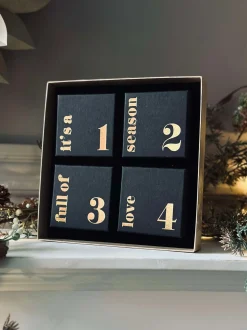 VIAMAJA Gavesæt|Gavesæt<Smykke Adventskalender - Sølvbelagt