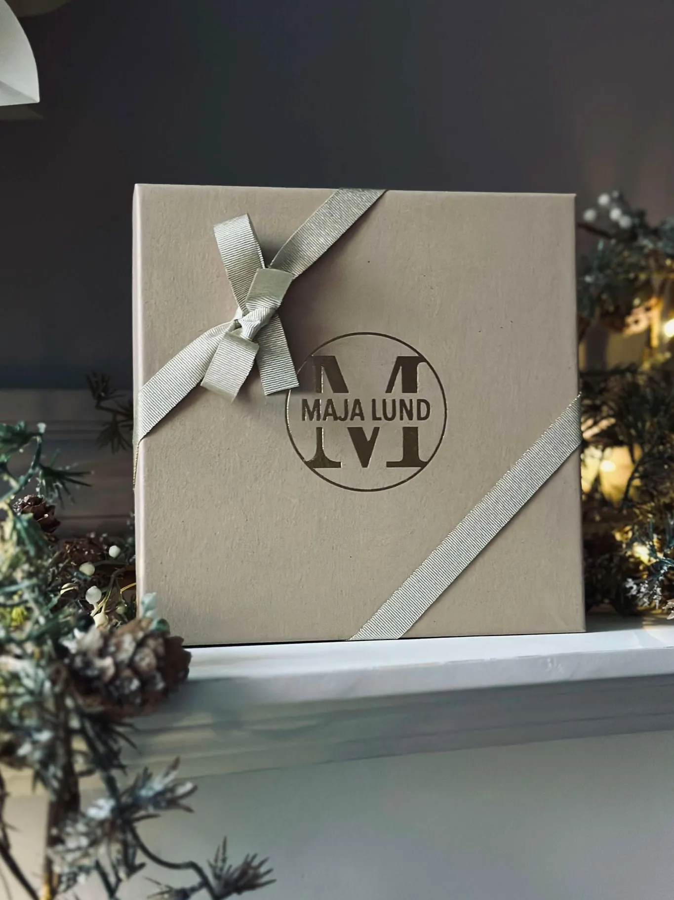 VIAMAJA Gavesæt|Gavesæt<Smykke Adventskalender - Sølvbelagt