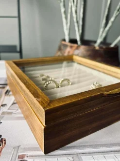 VIAMAJA Smykkeopbevaring<Smykkebox i træ