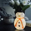 VIAMAJA Lysestager|Led Jul<Snemand med led lys