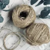 VIAMAJA Kreativ Opbevaring<Snor til dekoration , 2 stk brun jute