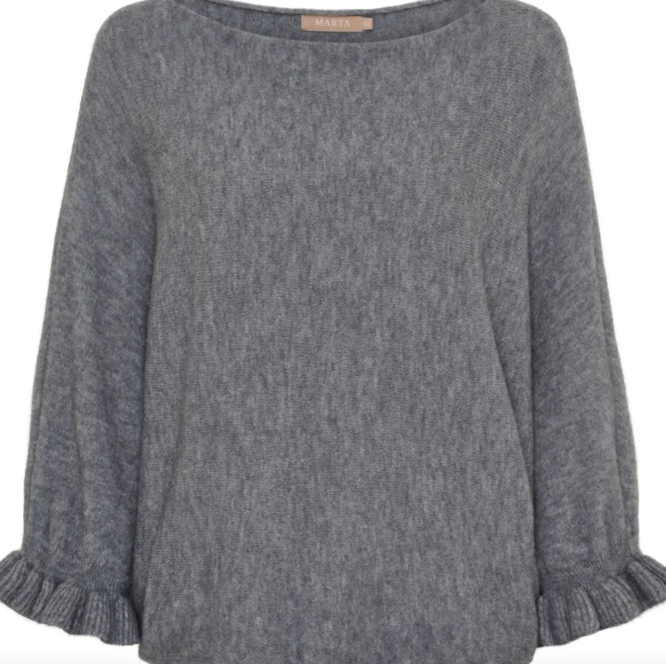 VIAMAJA Strik<Strik Elder flower - Grey