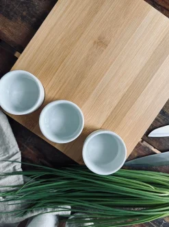 VIAMAJA Porcelæn Og Stentøj|Skåle Og Tallerkener<Sushi / tapas sæt m. Skåle og skærebræt