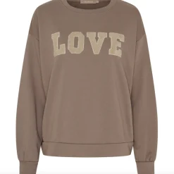 VIAMAJA Bluser<Sweatshirt Jessa - Fango Melange