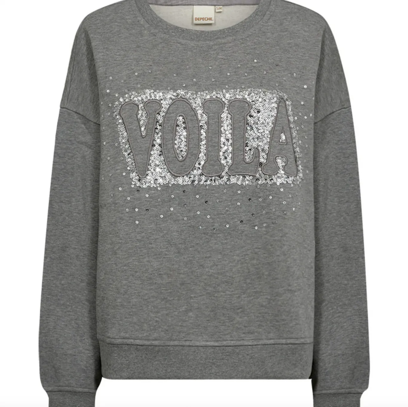 VIAMAJA Skjorter<Sweatshirt Oversize - Grey Melange